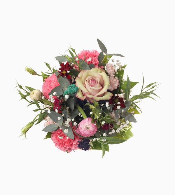 Vintage Bouquet Basket